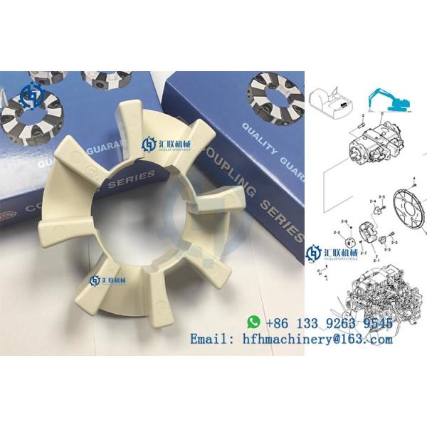 Accouplements flexibles d'arbre d'entraînement CF-H-045 pour l'excavatrice