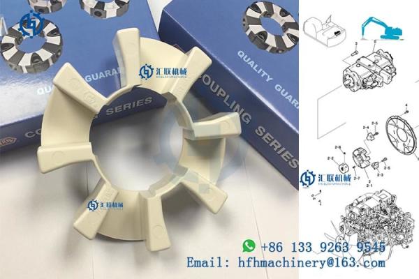 Hyundai 11E1-1507 Element Engine Drive Coupling R210 R225LC Lower Noize
