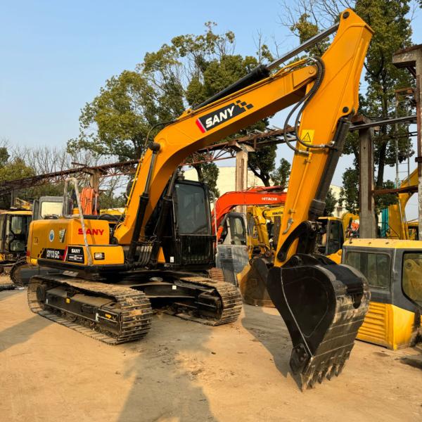 69.6KW segunda mão Sany 135 Excavator para esmagamento Usados Excavatores de mão 2019