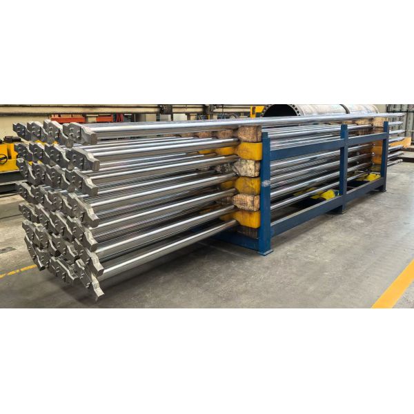 Hydraulic Cylinder Piston Rod Assembly Alloy Steel  Connecting Rod Piston Assembly