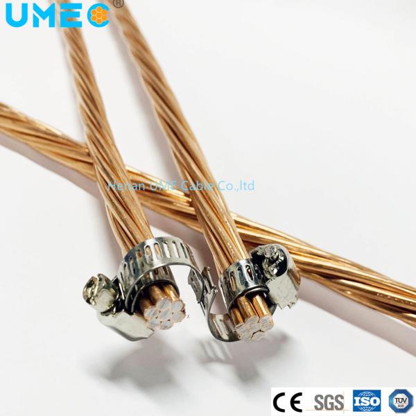 Material condutor Conductividade Transmissão de energia Cobre revestido de aço CCS 20%-40%