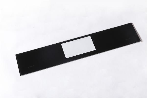 Oven Door Gray Logo Printed 6mm Tempered Glass Light Switch