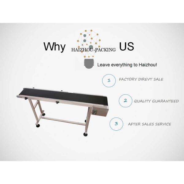 Food Grade Industrial Inkjet Printer Conveyor Stainless Steel Material