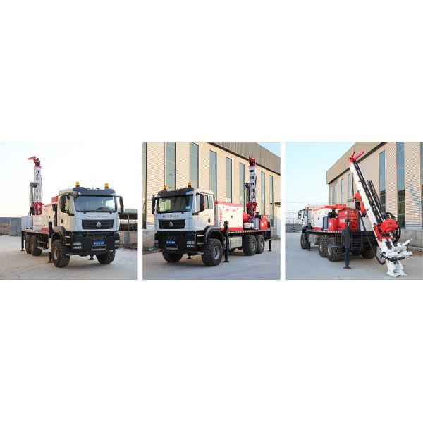 New Design Truck Mounted Versatile DTH Water Well and Diamond Core Drilling Rig