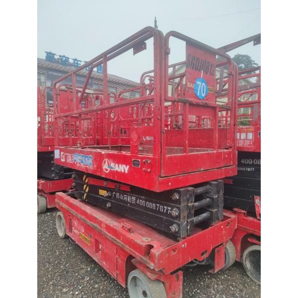 Plateforme élévatrice électrique à ciseaux Sany de 8 m de large