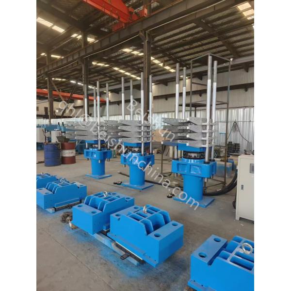 Размер горячей плиты Маленький четырехколонный плоский резиновый штамповой пресс 500*500 мм Давление 80 тонн