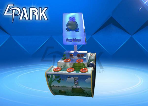 Coin Operated Hitting Frog Cabinet Machine , Double Play Hamster Ticket Redemption Machine