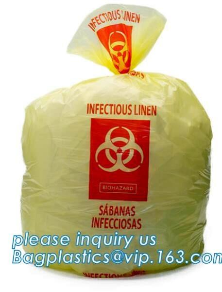 Clinical waste bags, clinical medial bags, clinical biohazard waste diposal bags, autoclavable biohazardous bags, medial