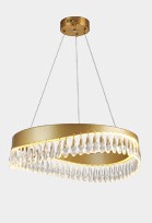 Шкентели приведенные Dia40cm Dia80cm 1100lm потолочных освещений крытого лобби роскошные