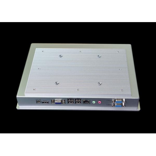 Front USB Port Rugged Touch Panel PC Windows Embedded Touch Screen Silver Color