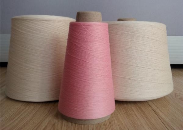 a mistura 50/50 acrílica do fio para confecção de malhas do algodão de 32s /1 tingiu o fio para camisetas e a tela de confecção de malhas