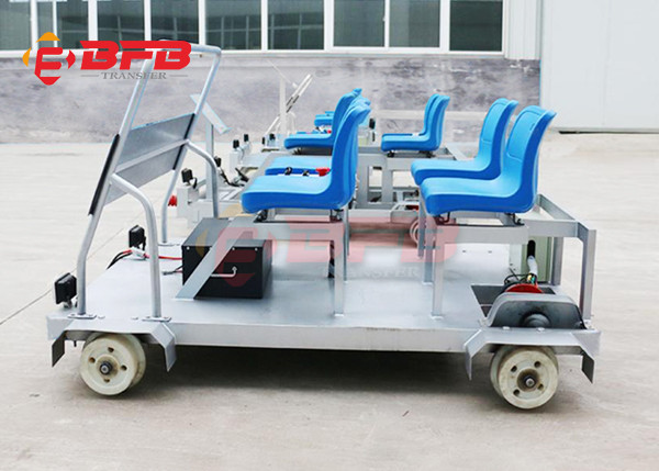 Облегченный алюминий рванины обслуживания рельса осмотра тележки переноса батареи следа