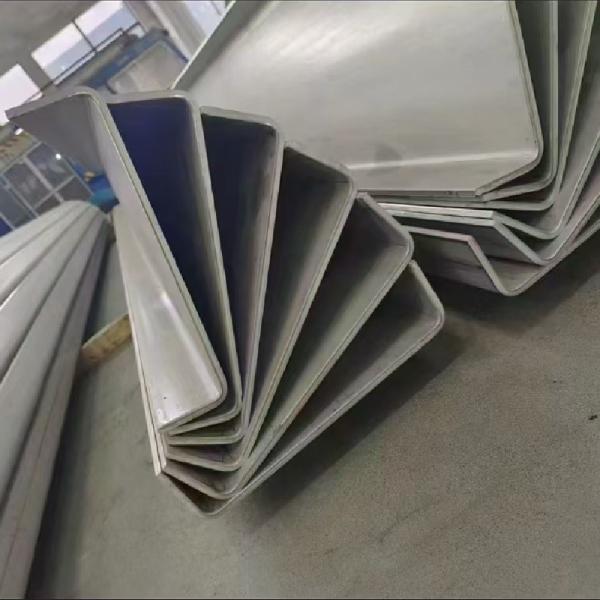 304 316 321 310S Stainless Steel U Channel Bending Channels Height 200 - 400mm