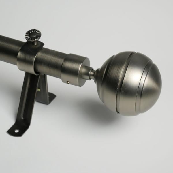 Single Bracket Stainless Steel 25mm 28mm Curtain Pole Ends