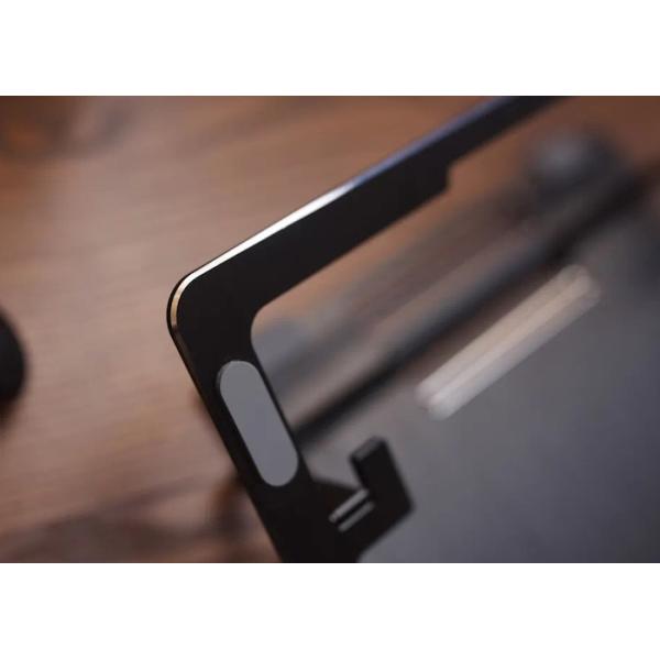 Portable Aluminum Laptop Tray Brushed Finishing Foldable Laptop Stand