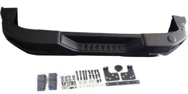 10th anniversary Rear bumper steel black rear bumper for Jeep wrangler JK