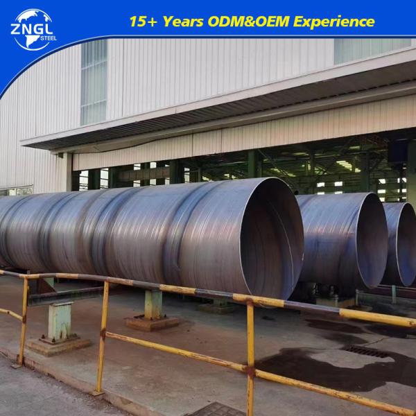 SSAW Welded API 5L Seamless Pipe Section X42 X52 X56 X60