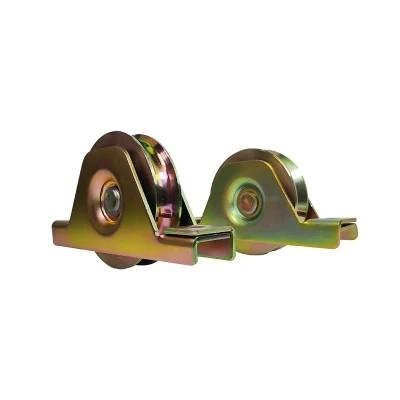 Widely Used Stainless Steel Sliding Gate Wheels with Heavy-Duty Roller and Spring