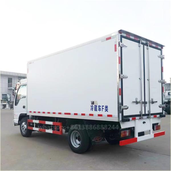 Original Factory High Quality  JMC  4*2 Single Row Wide Cab  Van Refrigerator Truck   Chill Transporter  Cool Chain Vehicle