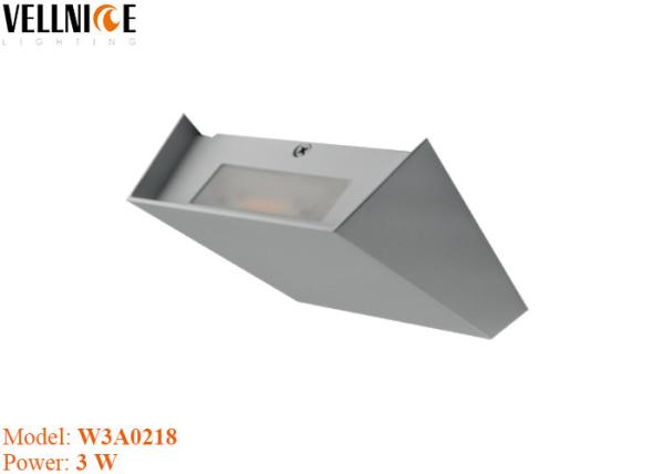 IP65 Waterproof Black / White Outdoor LED Wall Lights For Hotel , Garden Decoration