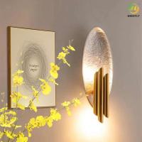 Lámpara de pared postmoderna nórdica del hierro W450*H170 G9 de la cabecera del dormitorio