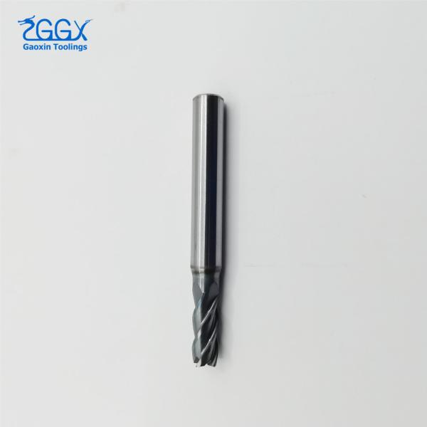 Carbide High Precision 4 Flute Endmill Flat Solid Milling Cutter
