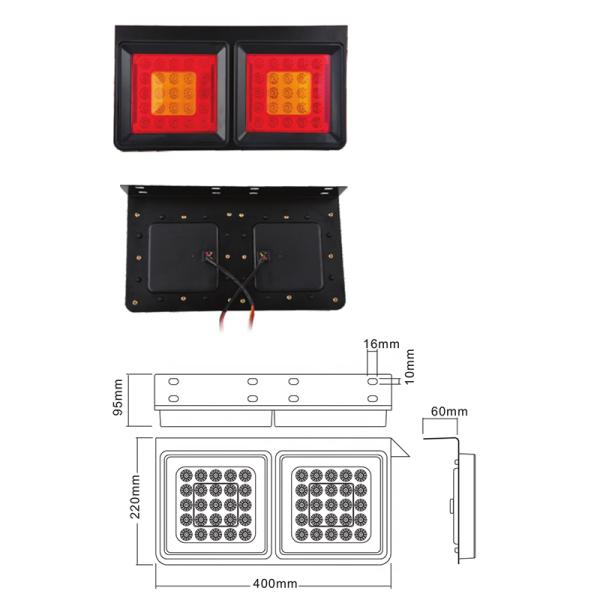 Тележка СИД DC24V 50pcs назад освещает части тележки Мицубиси Hino японские