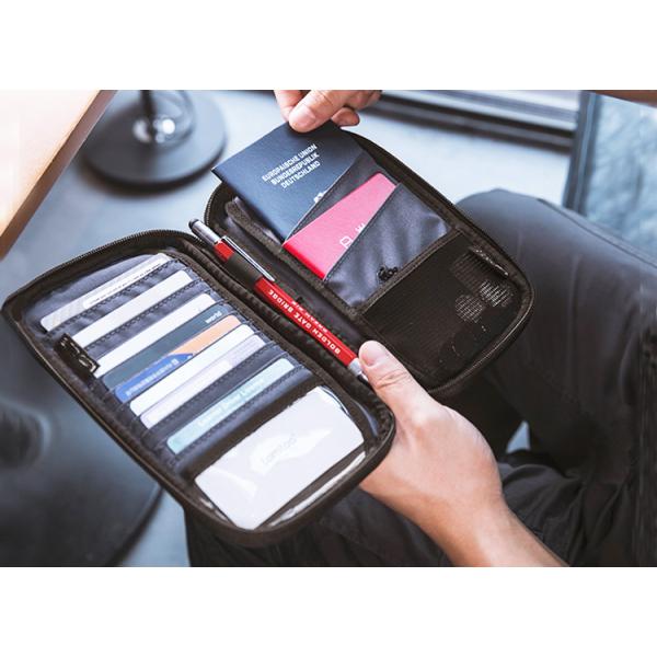 Passport holder ticket large capacity card collection protective cover wallet anti-theft brush identification bags