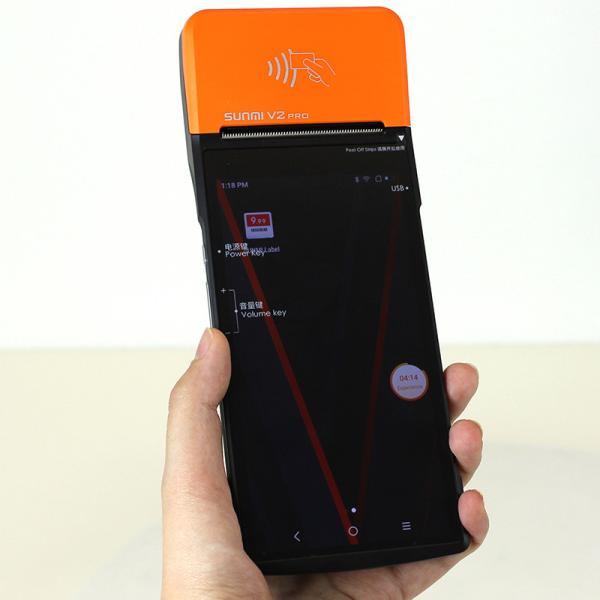 7.1 Sunmi Os Handle Pos Nfc Android Terminal  Multifunctional
