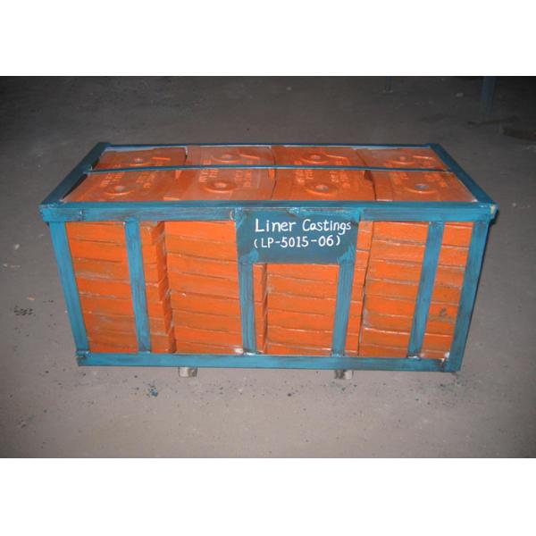 Cr-Mo Alloy Steel Cement Mill Liner Design And Installation Wear resistance With HRC50