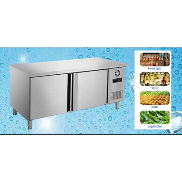 Réfrigérateur commercial sans gel à deux portes 480L 300W