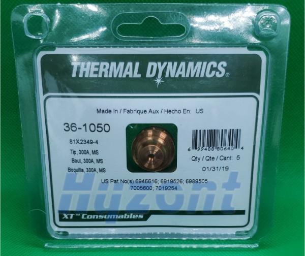 Pontas térmicas de aço suaves da tocha de plasma da dinâmica 300A 36-1050