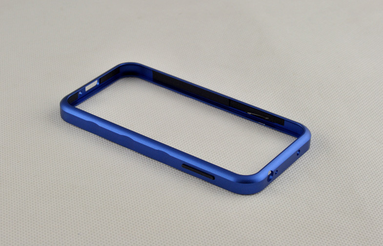 Blue Metal Frame Aluminum Bumper Case For Samsung Galaxy S4 Hard Shell