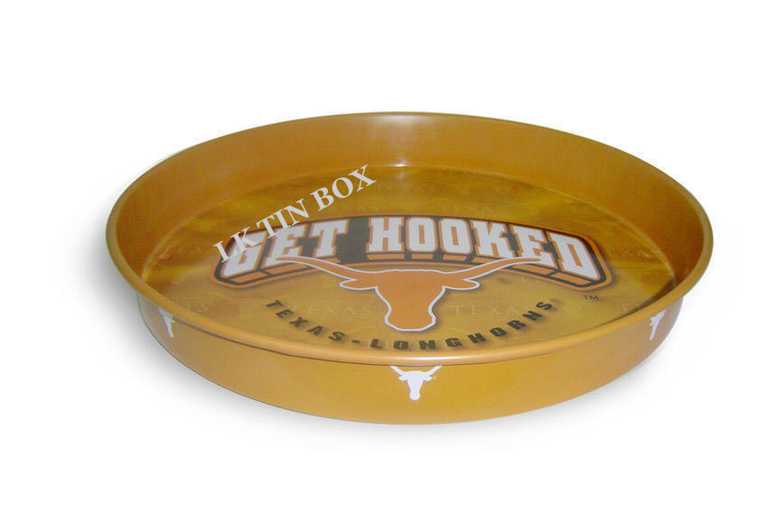 0.3mm Big Doulbe Sides Printed Round Tin Ice Bucket Beer Serving Tray