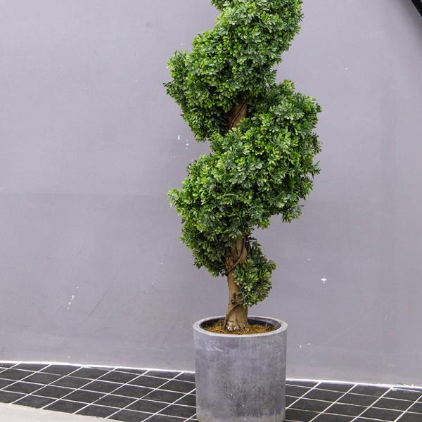 Boxwood Ball Artificial Potted Floor Plants Indoor Nordic Home Decoration