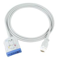 Cable paciente del IEC ECG del cable AAMI de Philips 12Pin 6+4 ECG Trunck