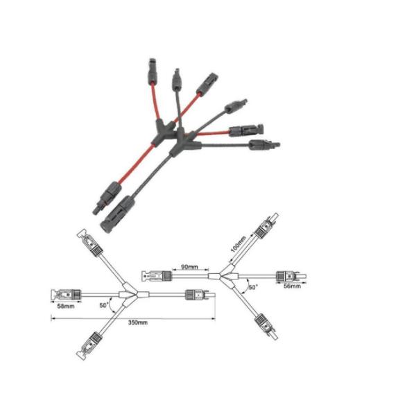 3 к 1 солнечные соединители PV004-3T1 Стандарт IEC 62852:2014/CE