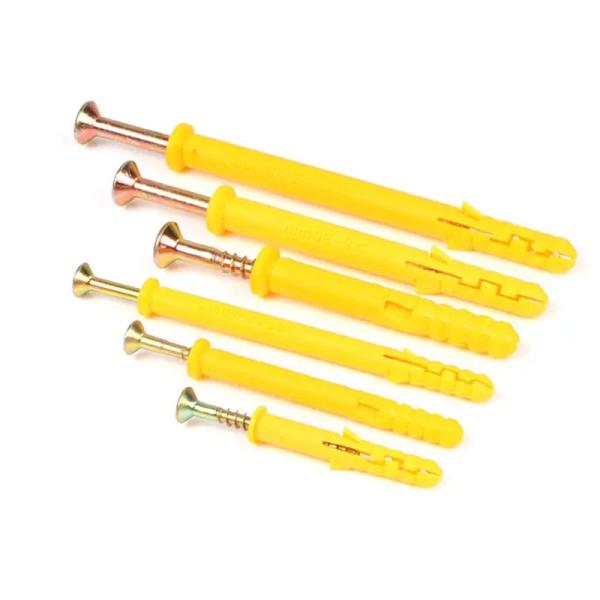 Capacité de charge Anchures de paroi d'expansion en polypropylène avec des anchures d'expansion en brique de clou d'accouplement