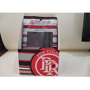 Сумки продвижения рождества увлажненные сигарой, сумки сигары упаковывая с коробкой дисплея