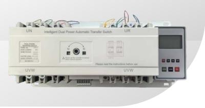 CB grade plastic shell intelligent type Dual power automatic transfer switch