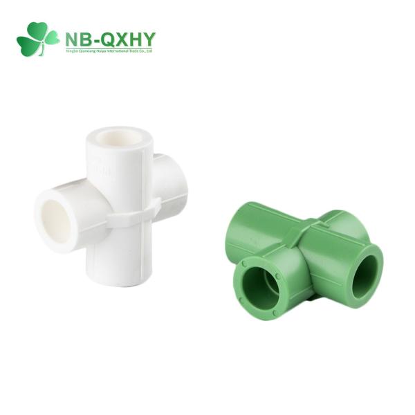 Plastic PPR Pipe Fittings Valve Tee Elbow Tube Plumbing Fittings for Plumbing Systems