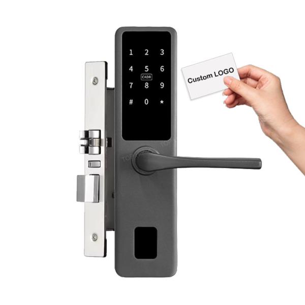 Room Home Smart Door Lock Indoor Wooden Door Home Card Electronic Lock Hotel Door Lock System Supplier