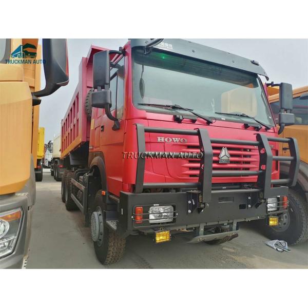 6x4 25 Tons Sino Truck Howo 371 Dump Truck For Civil Engineering Work