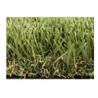 Monofilament artificiel de vague de double d'herbe de jardin de résistance à l'usure