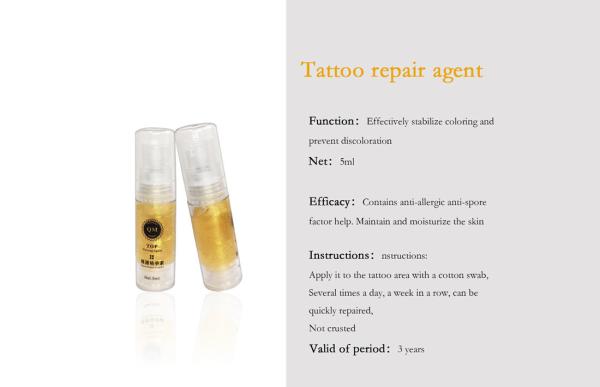 Soins ultérieurs semi permanents de tatouage de front de la VITAMINE A +D d'essence de maquillage