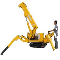 ascenseur télescopique de boom d'araignée de Crane Remote Control Electric Diesel de chenille d'araignée de 5T 8T