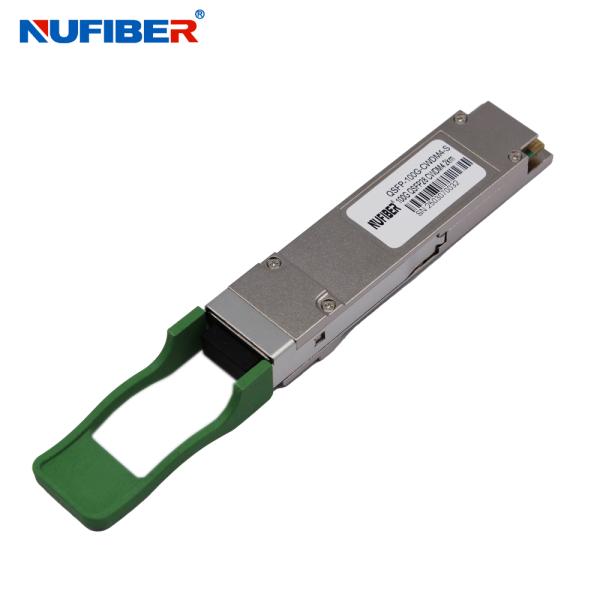 100G QSFP28 Transceiver CWDM4  2km LC for cisco huawei aruba hp hot pluggable duplex LC connector 4 lanes MUX/DEMUX design