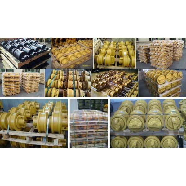 Ролик следа экскаватора Янмар Б27 мини, черный мини Ундеркарриаге экскаватора разделяет