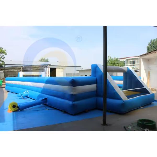 Inflatable Street Soccer Pitch for Girls PVC Water Soccer Field Sports Equipment