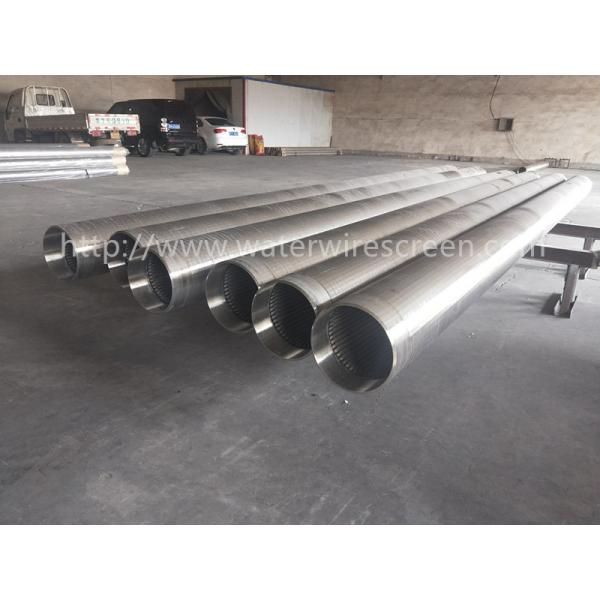 Anti Aging Stainless Steel Water Well Screen For Oil / Gas / Water Wells